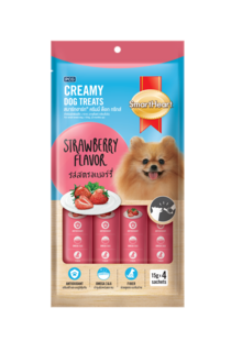 SmartHeart Creamy Dog Treats - Strawberry