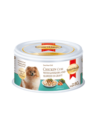 SmartHeart Gold® Can - Chicken Cube with Kanikama and Seaweed in Gravy
